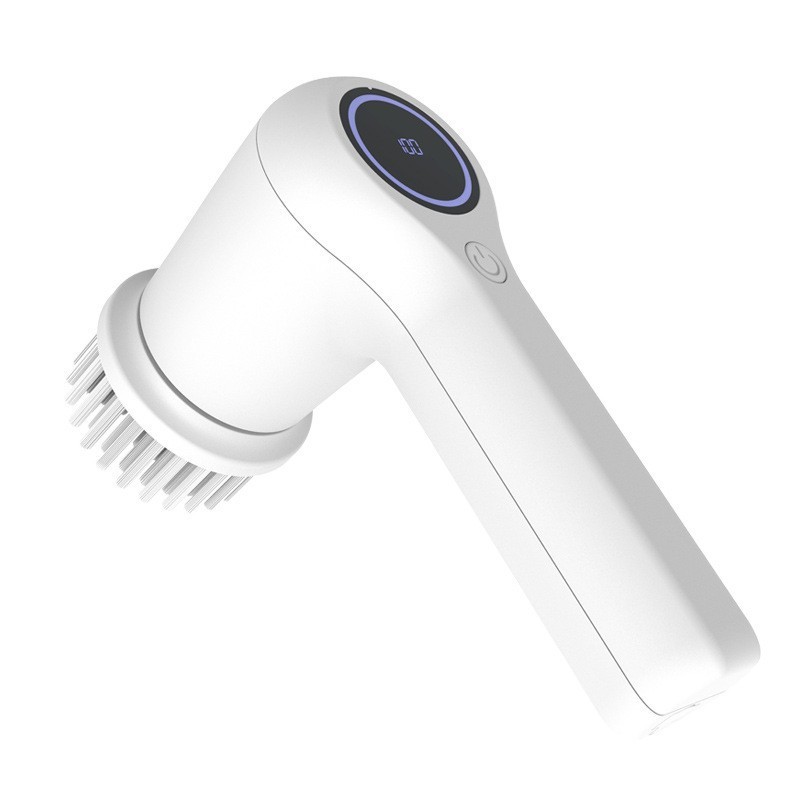 Limpador de escova de limpeza elétrica rotativa 4In1 para banheira de cozinha de azulejos