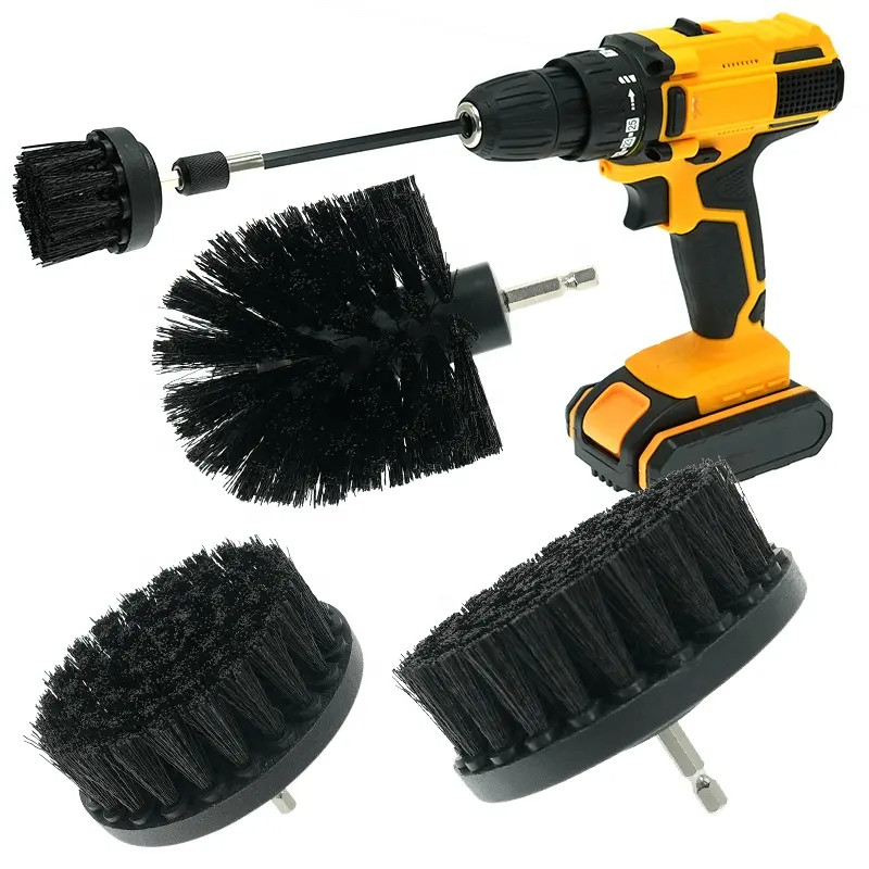 Conjunto de pincel de limpeza de máquina de limpeza para todos os fins Kit de pincéis limpos