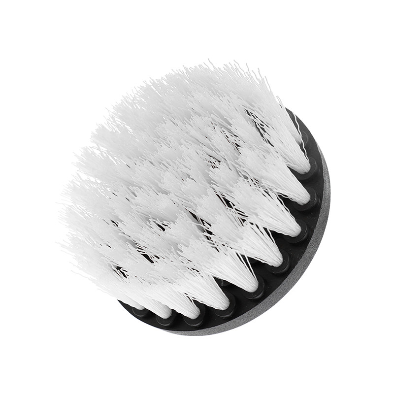 4 polegadas de material macio escova cabelo cor branca pode limpar o chão do sofá