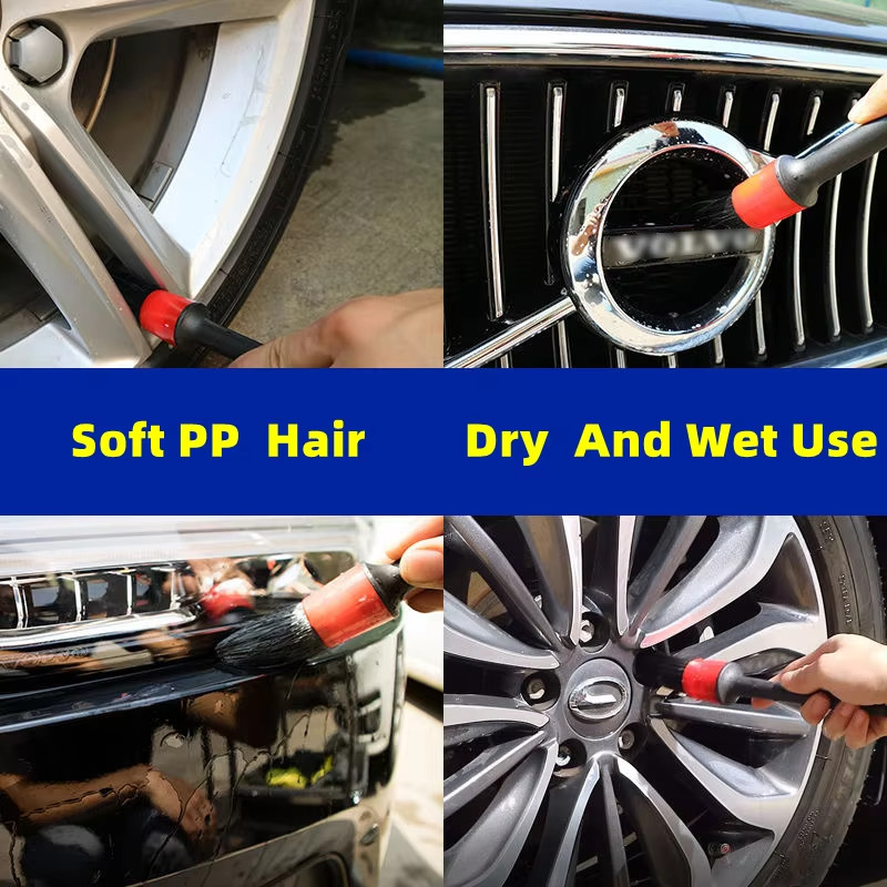 Escovinha de poeira interna de saída de ar de microfibra de carro